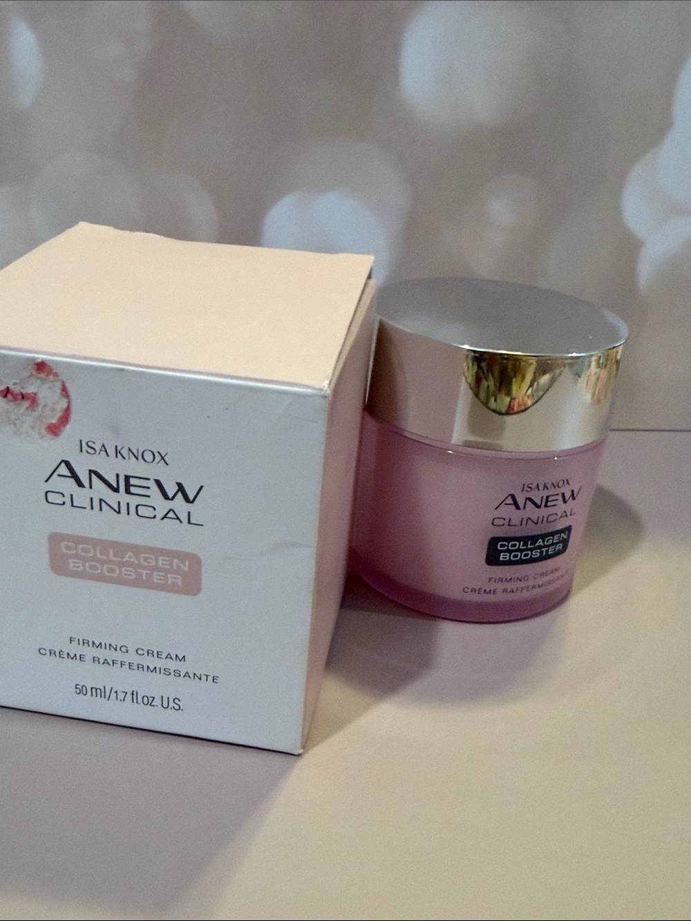 Avon Isa Knox Anew Clinical Collagen Booster Firming Cream